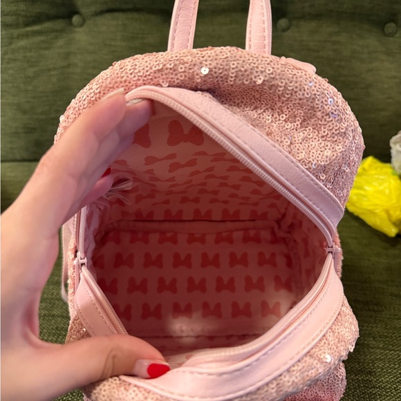 Millennial pink Loungefly backpack main image 4